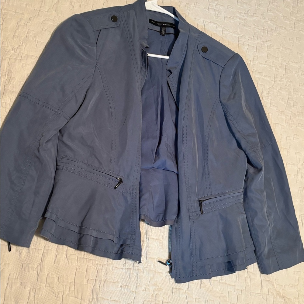 White House Black Market Blue Jacket